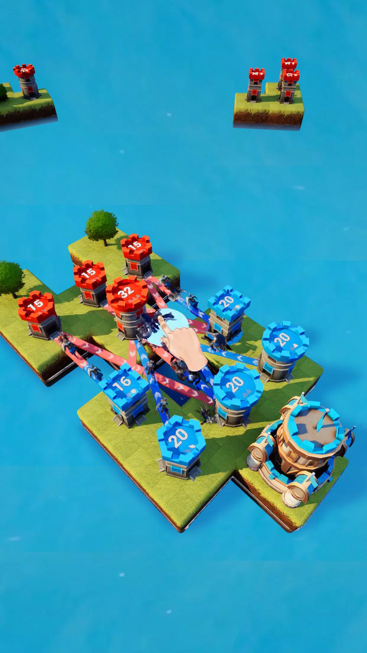 Winner is King: Tower Crush Captura de tela 1