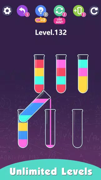 Water Sort Puzzle: Color Sort Captura de tela 1