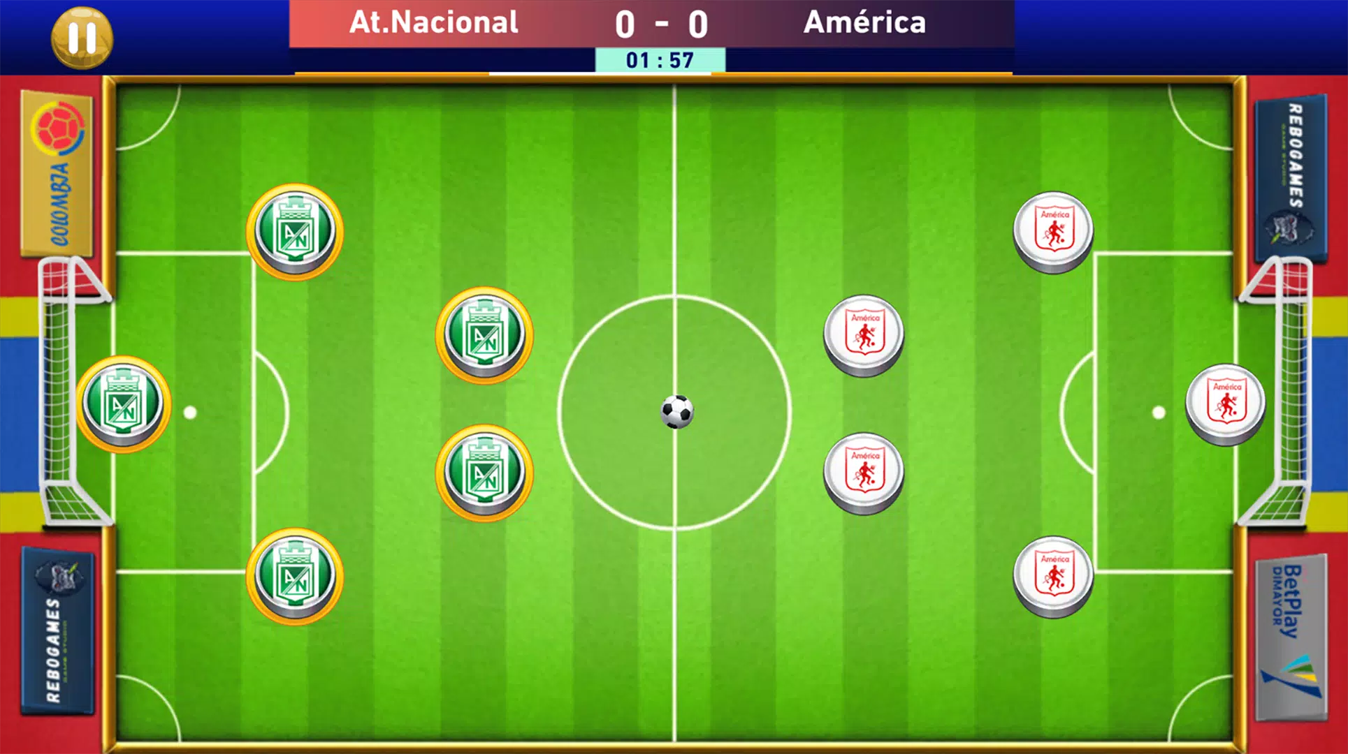 Liga Colombiana Juego Captura de tela 0