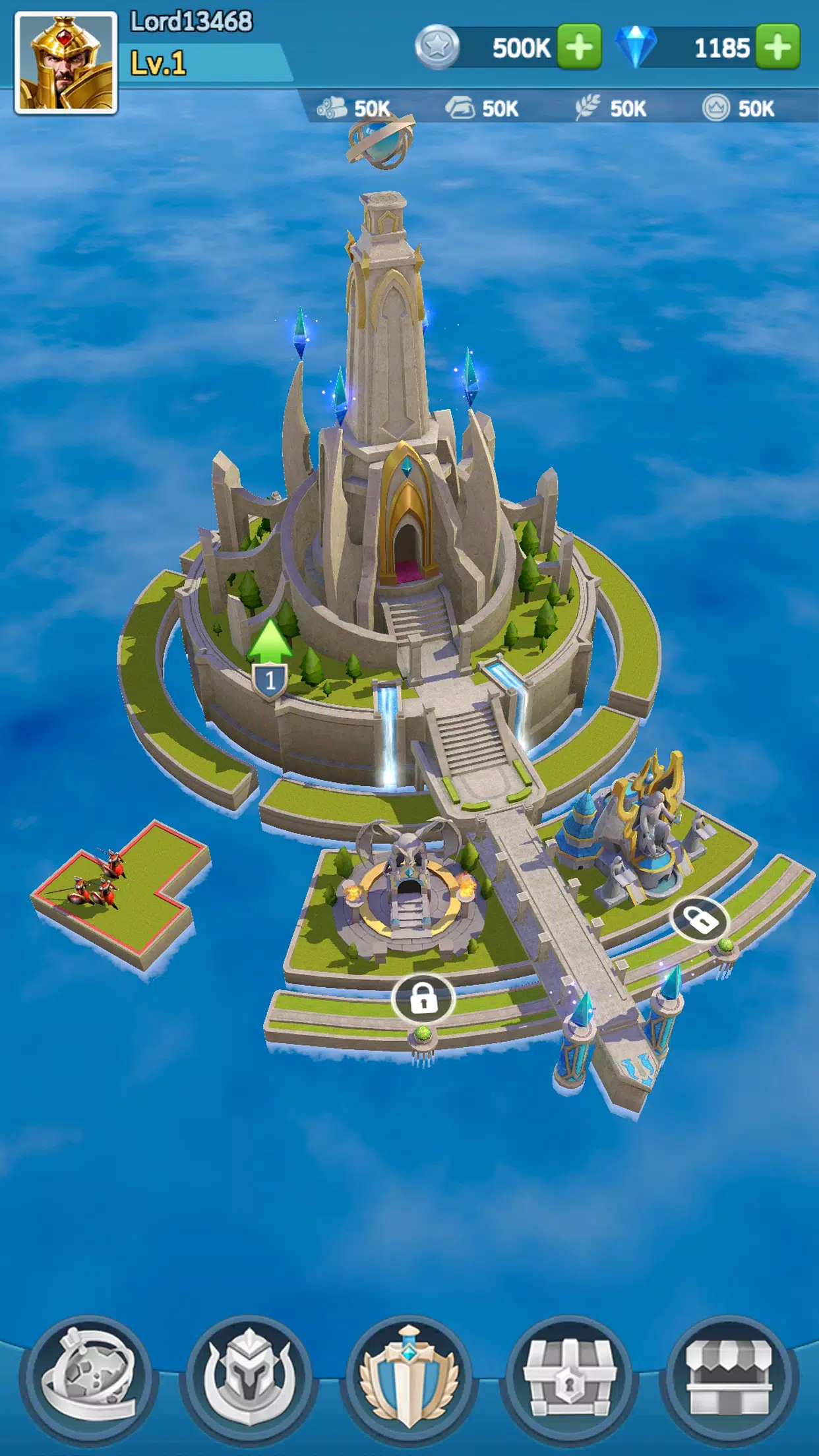 Winner is King: Tower Crush Captura de tela 3