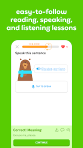 Duolingo : Cours de Langue Capture d'écran 1