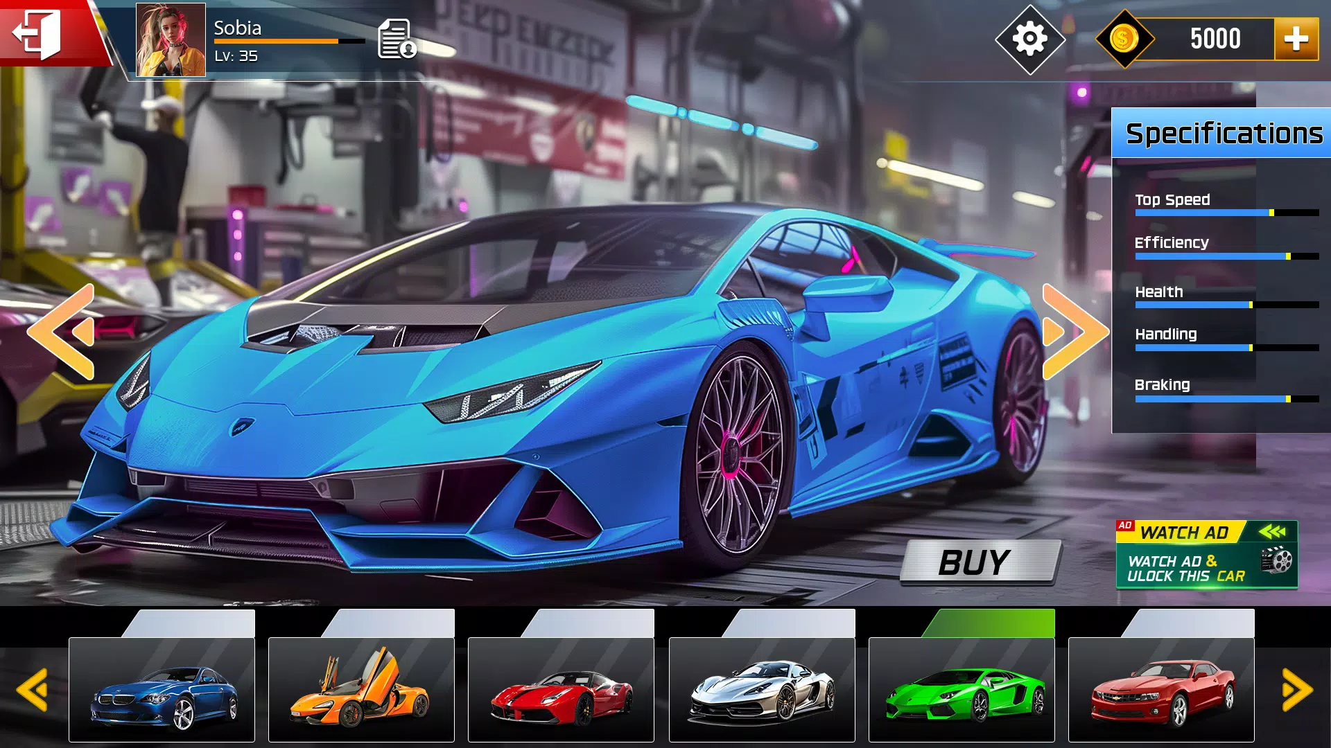 Car Racing Offline 2023 Captura de pantalla 3