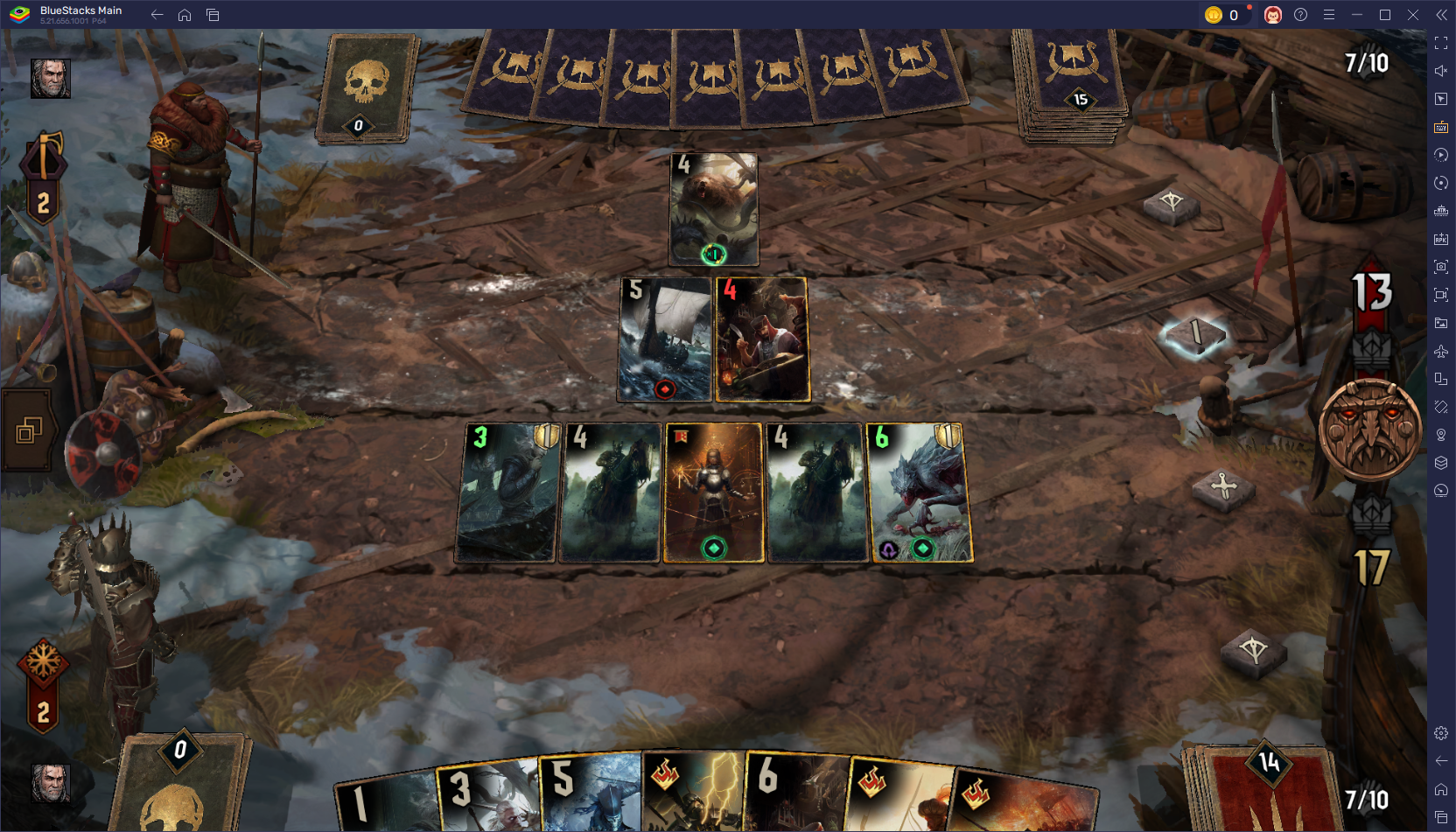 GWENT The Witcher Card Game Battlefield Scene