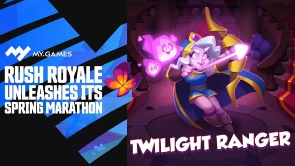 Rush Royale Drops Update 30.0: Весенний марафон с участием Сумеречного Рейнджер