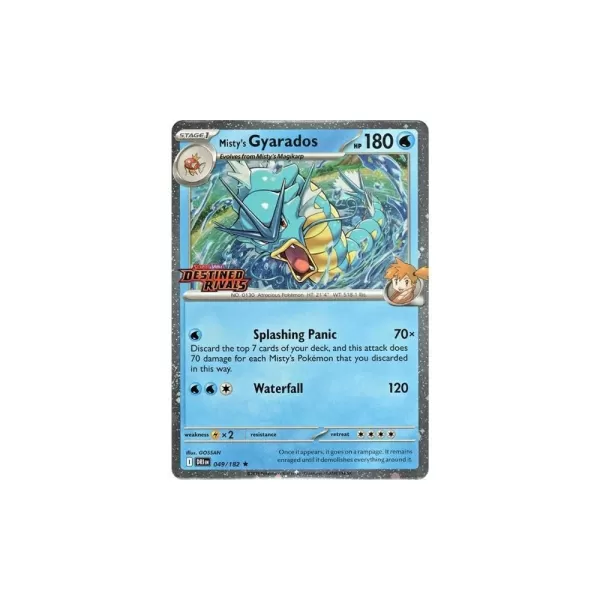 Misty's Gyarados (Prerelease Staff)