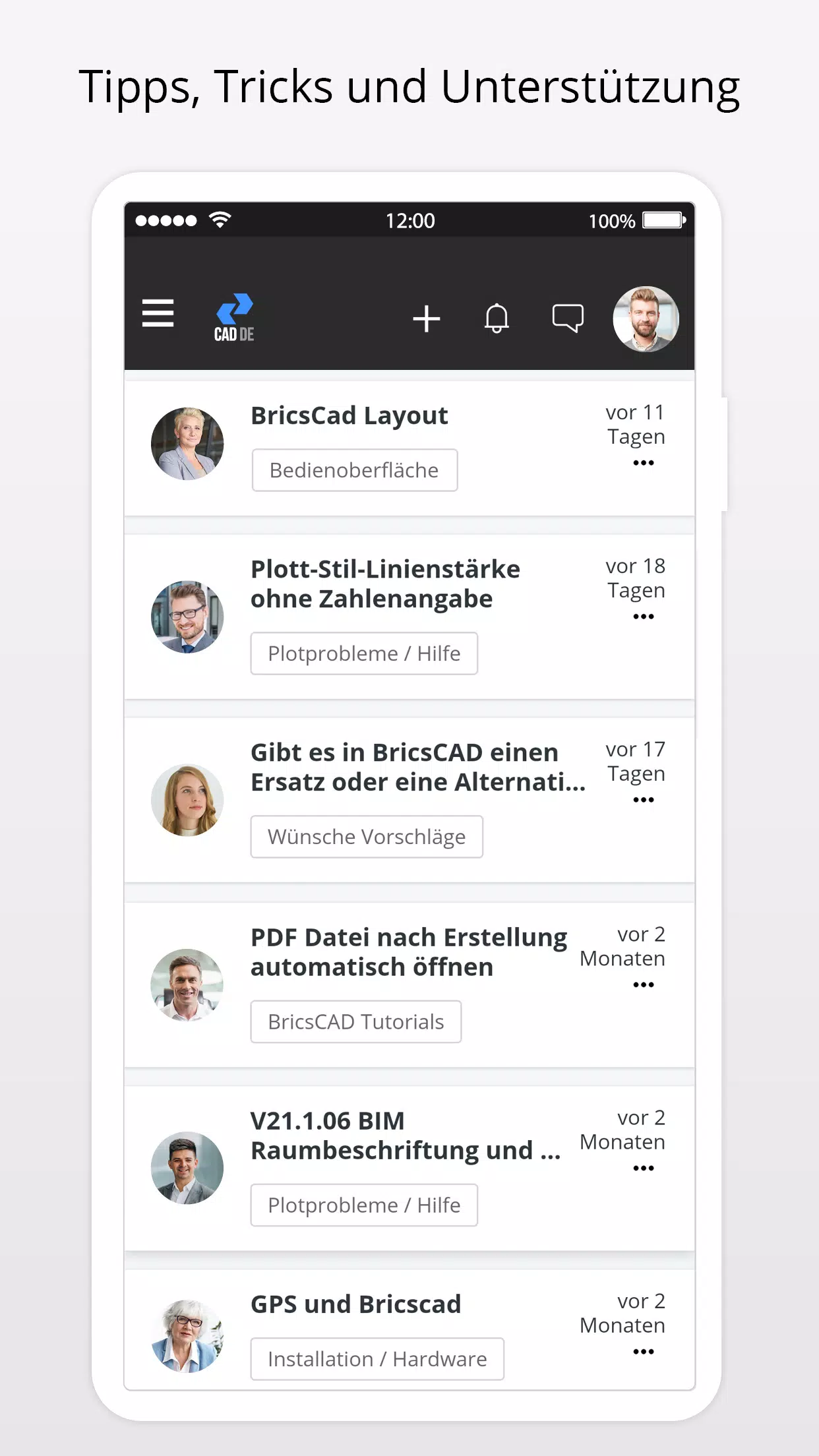 CAD DEUTSCHLAND - BricsCAD Community Captura de tela 2