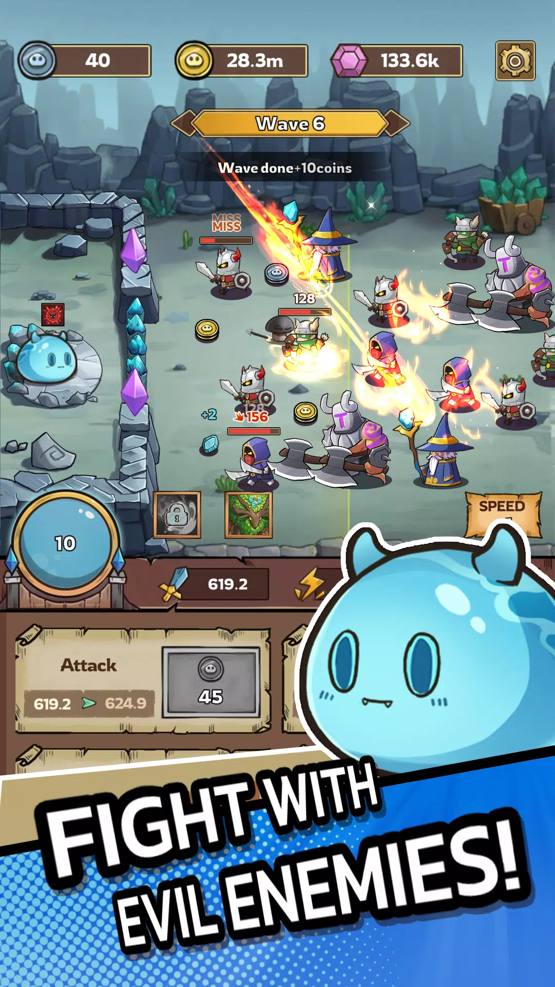 Slime Castle Captura de tela 0