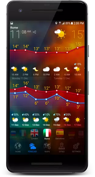 3D EARTH - weather forecast應用截圖第2張
