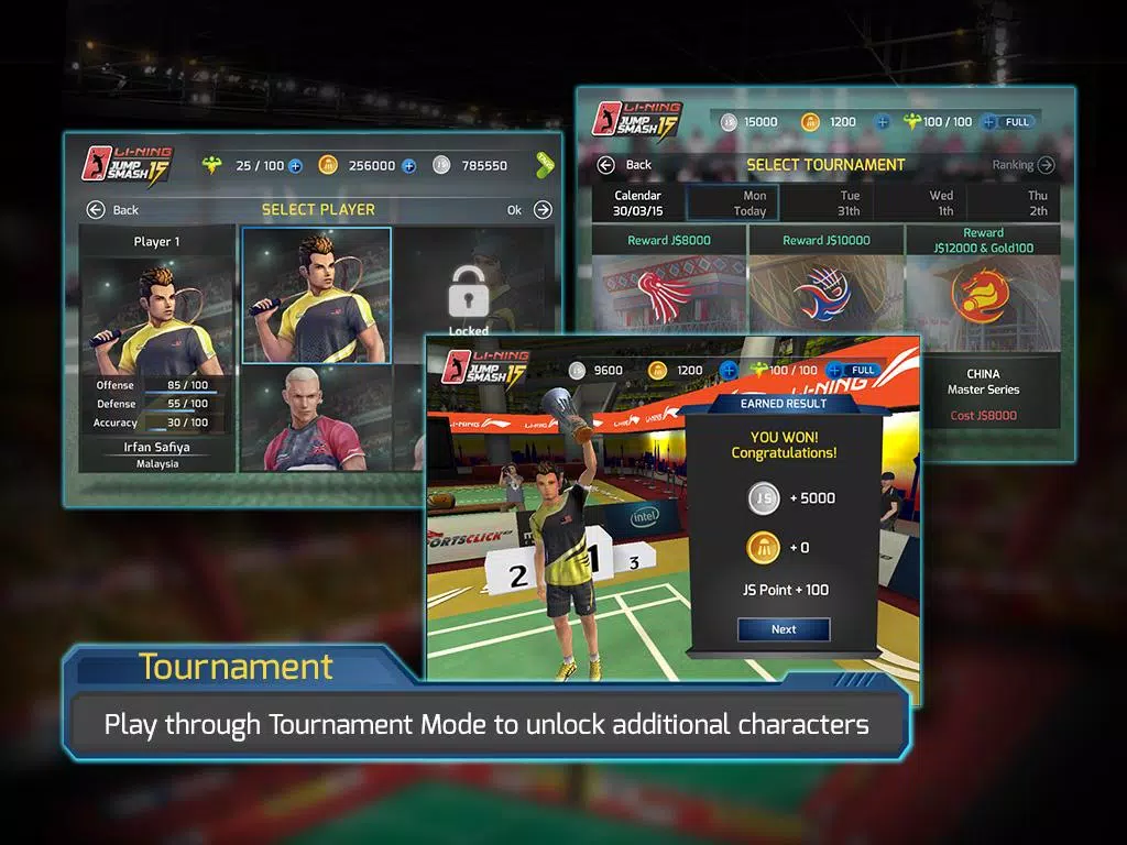LiNing Jump Smash 15 Badminton Captura de pantalla 2