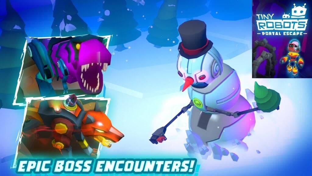Tiny Robots Portal Escape 3D Game Now Available on Android