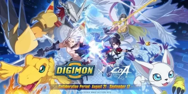 Atlan заключает партнерство с Digimon для борьбы с атаками Machinedramon