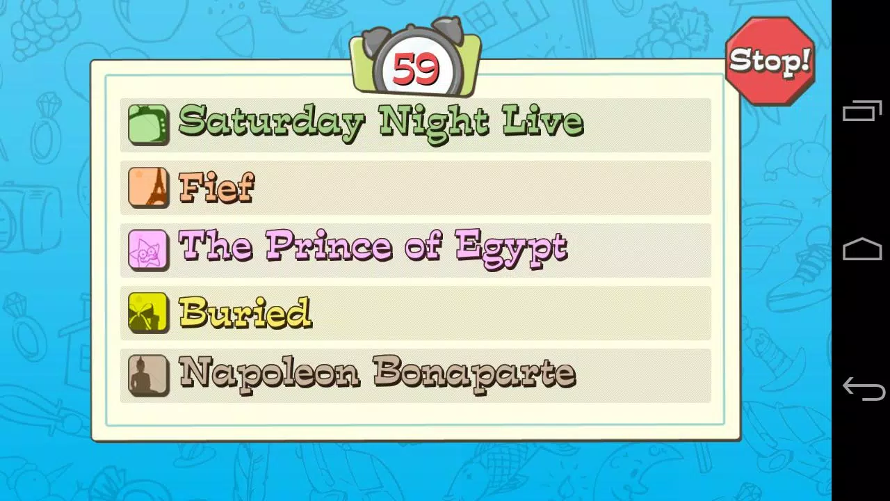 Move-it! Charades (Mexa-se!) Capture d'écran 1