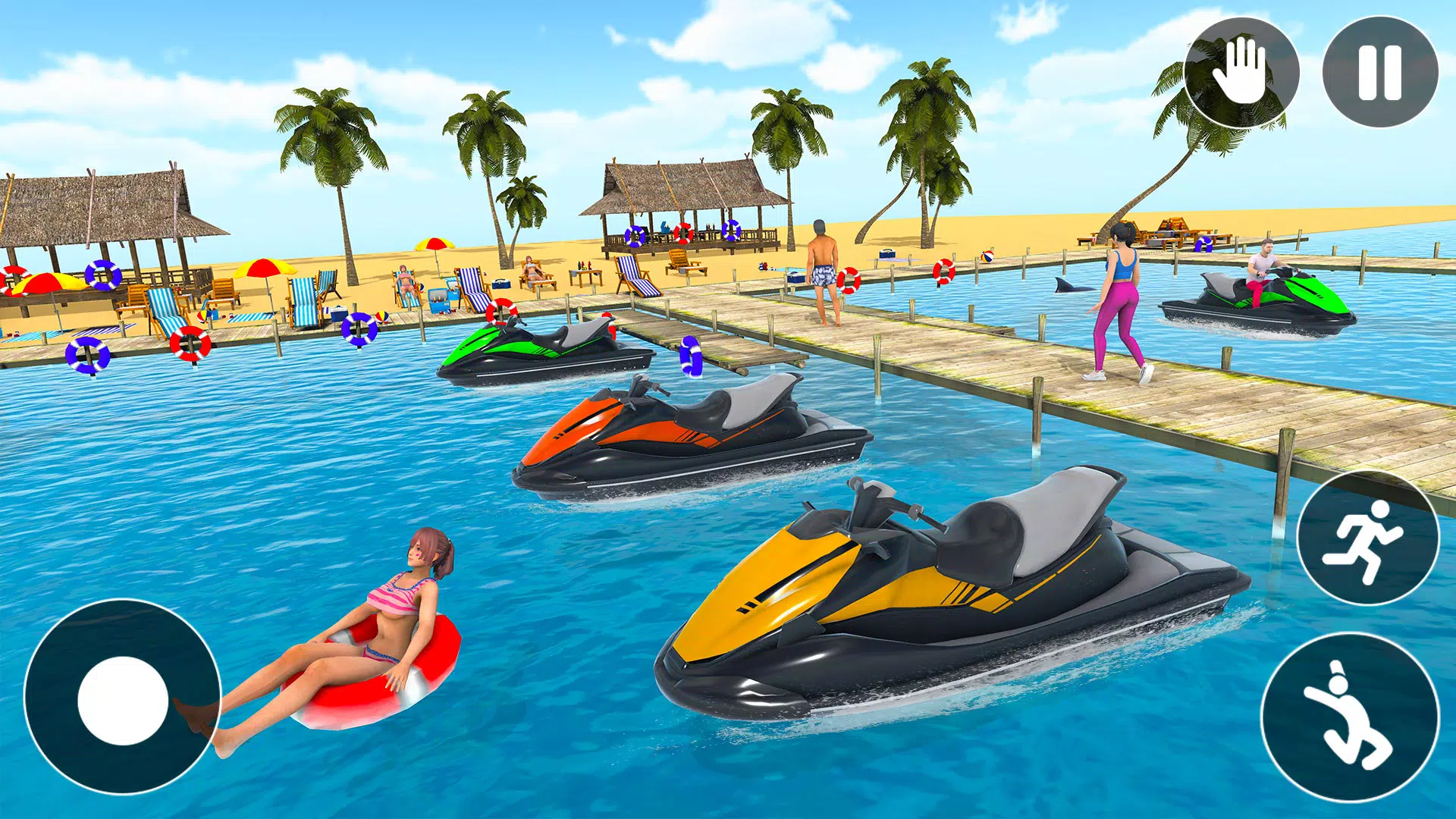 Grand Beach Club Simulator 3D Captura de pantalla 1