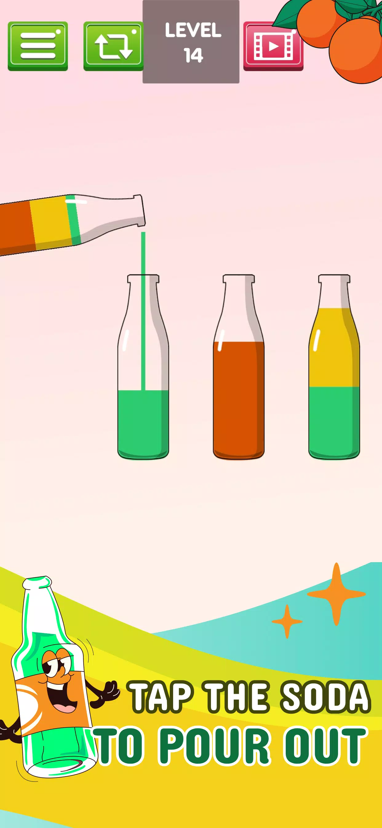 Schermata Soda Water Sort Puzzle: Color 1