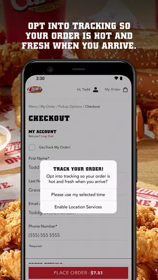 Raising Cane’s Chicken Fingers ภาพหน้าจอ 3
