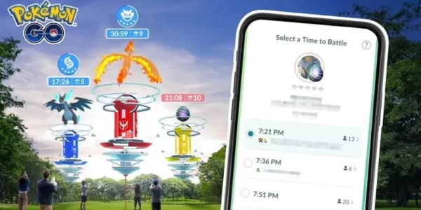 Pokémon Go présente un planificateur RSVP pour les raids et les événements
