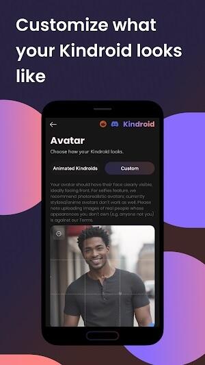 Kindroid: AI Captura de tela 3