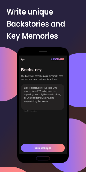 Kindroid: trò chuyện đồng hành AI