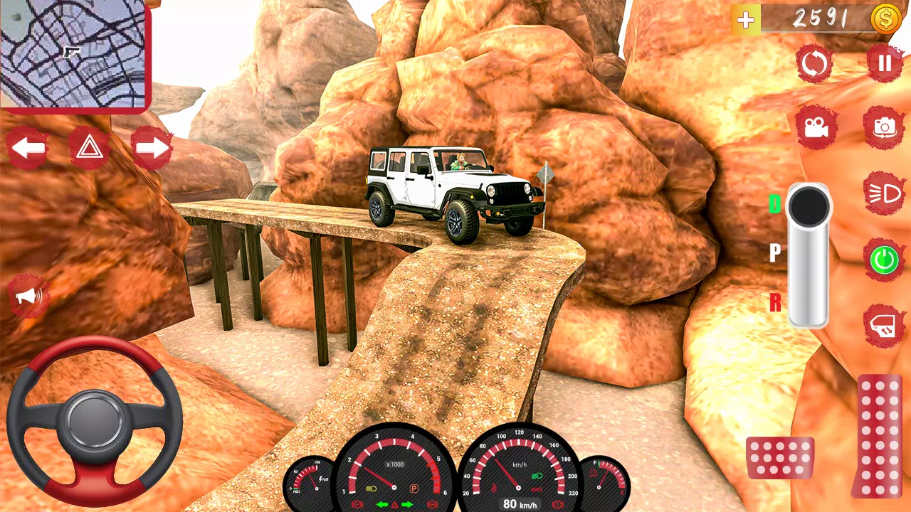 Mud Jeep Mud Driving Simulator Captura de pantalla 3