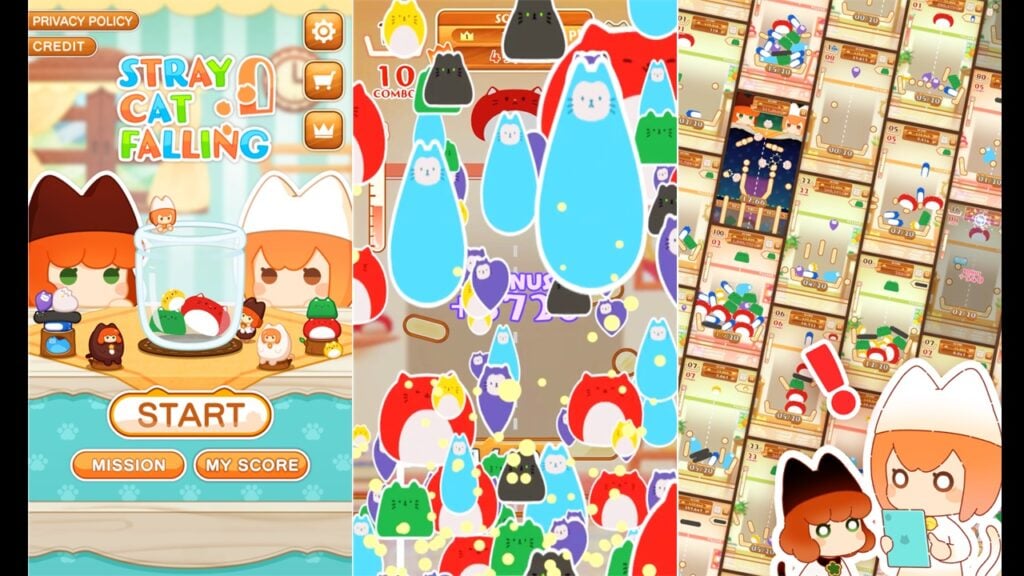 Stray Cat Doors推出液態貓：新的Match-3益智遊戲