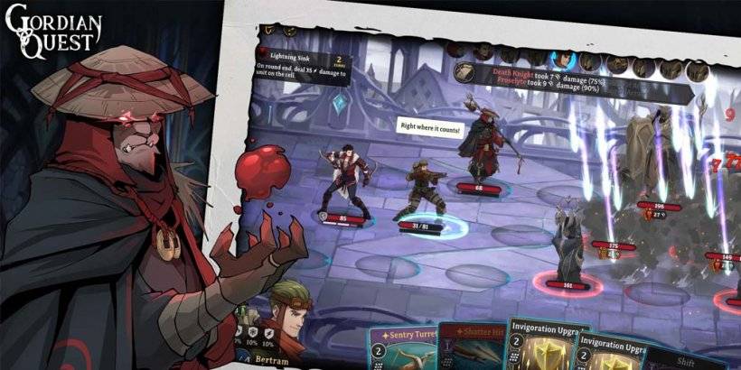 Gordian Quest: Roguelite Deckbuilder Now Launched on iOS, Android