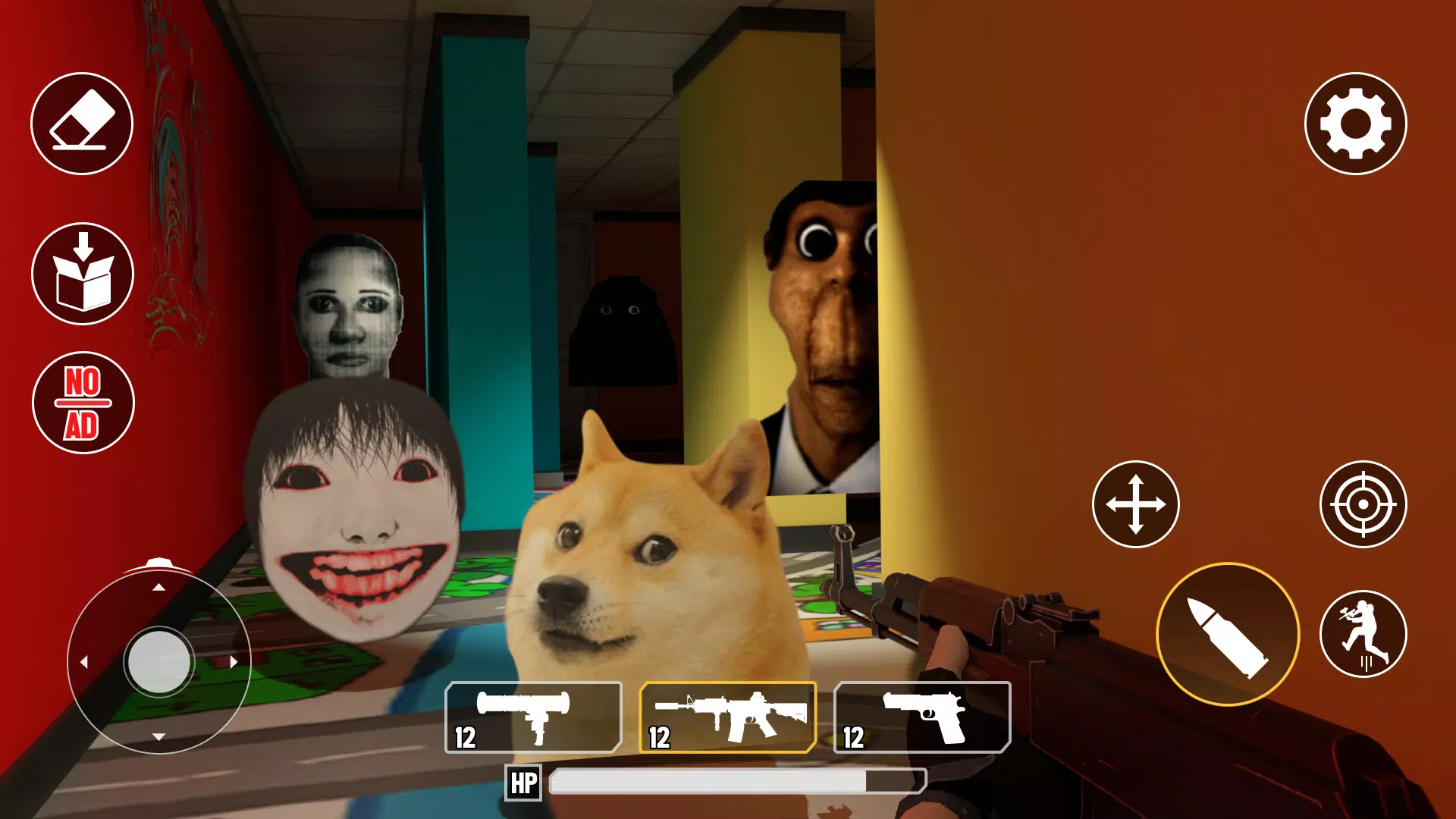 Shooter Nextbots: Sandbox Mod Capture d'écran 1