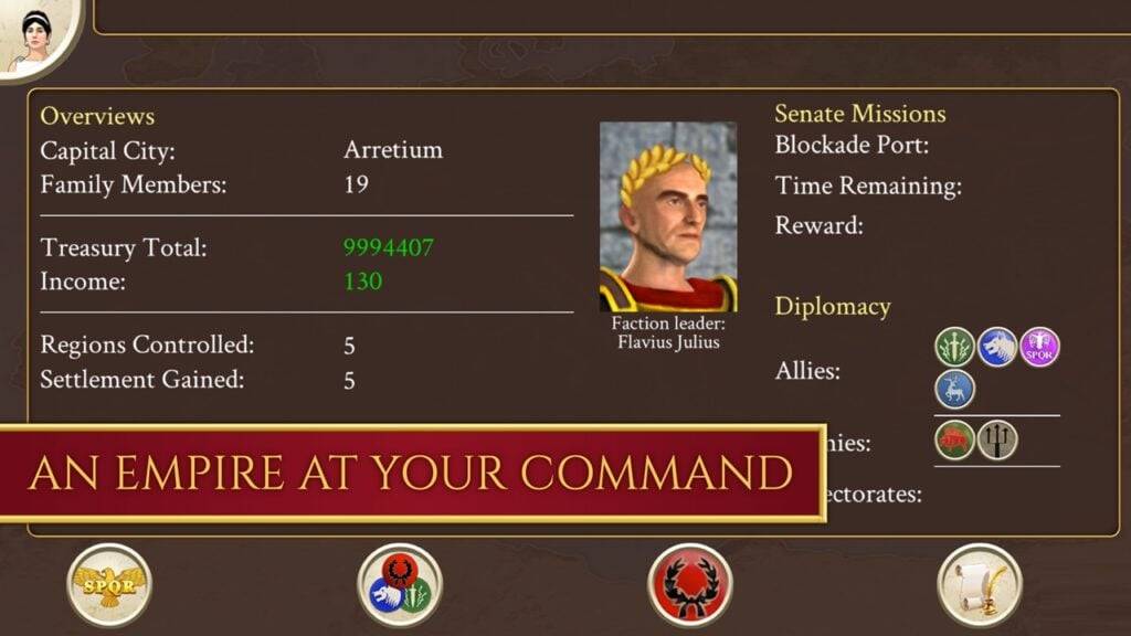 Feral Interactive Releases Imperium Update für Rom: Total War