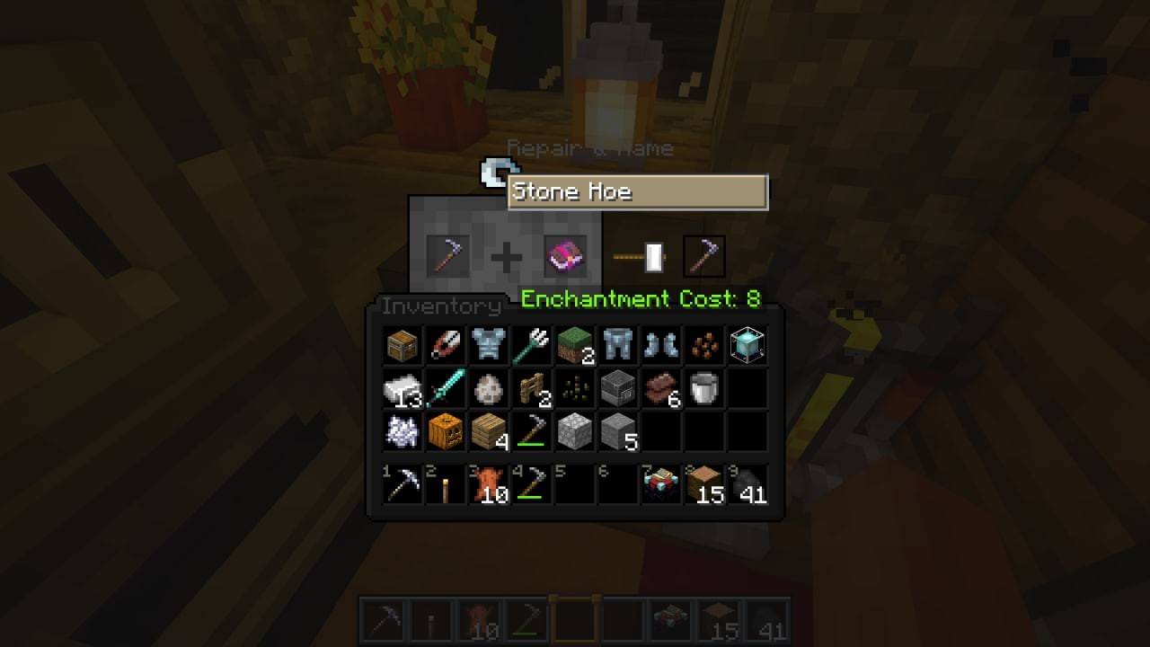 MINECRAFT တွင်ဝိဇ္ဇာအတတ်ကိုပြုပြင်ခြင်း