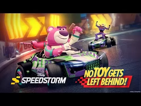Disney Speedstorm Season 14 - Toy Story Charaktere stoßen zum Kader