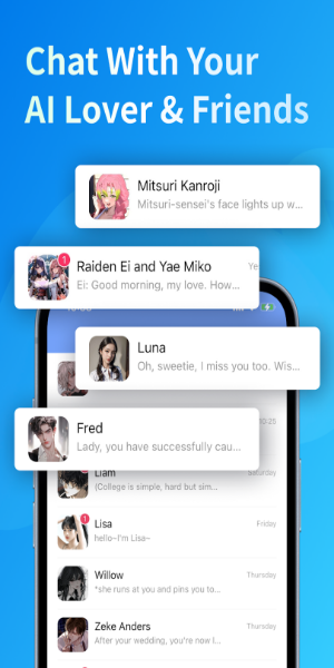 Hi.ai - discuter avec le personnage AI