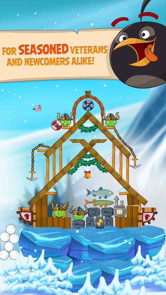 Angry Birds Seasons Captura de pantalla 1