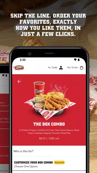 Raising Cane’s Chicken Fingers ภาพหน้าจอ 1
