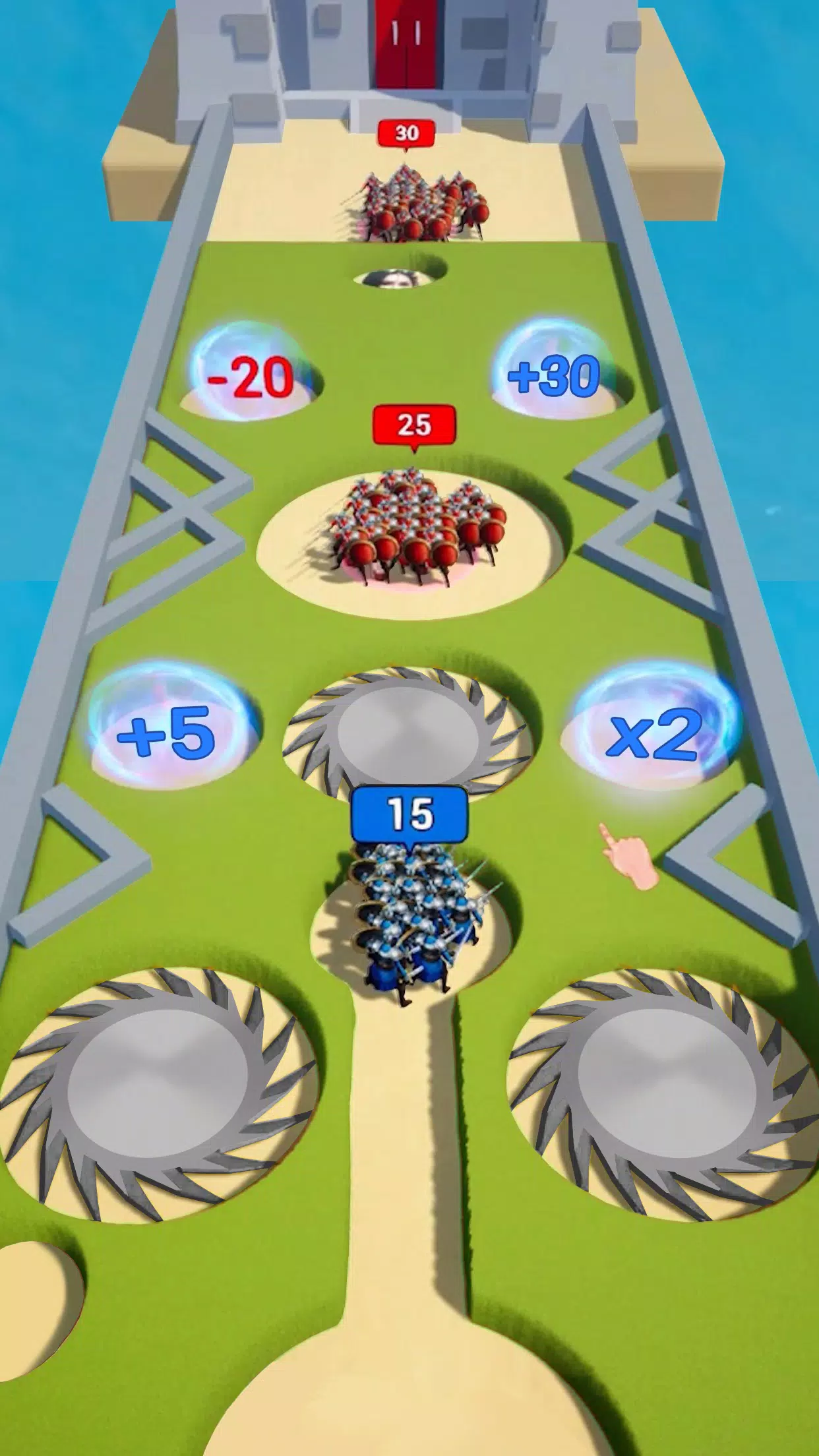 Winner is King: Tower Crush Captura de tela 2