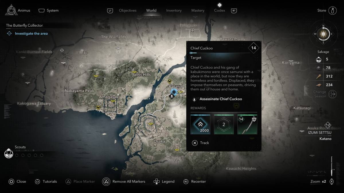 Paano at saan mahahanap ang lahat ng mga miyembro ng Kabukimono sa Assassin's Creed Shadows Chief Cuckoo