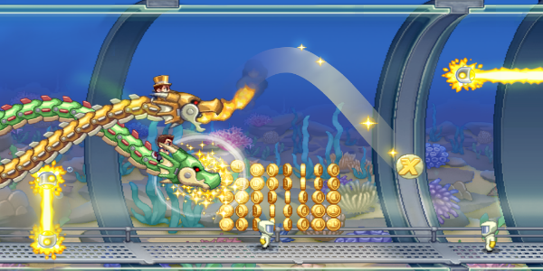 JETPACK JOYRIDE遊戲玩法屏幕截圖