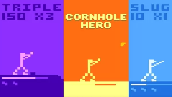 Word een cornhole -kampioen met Pixeljam's nieuwe mobiele game, cornhole -held