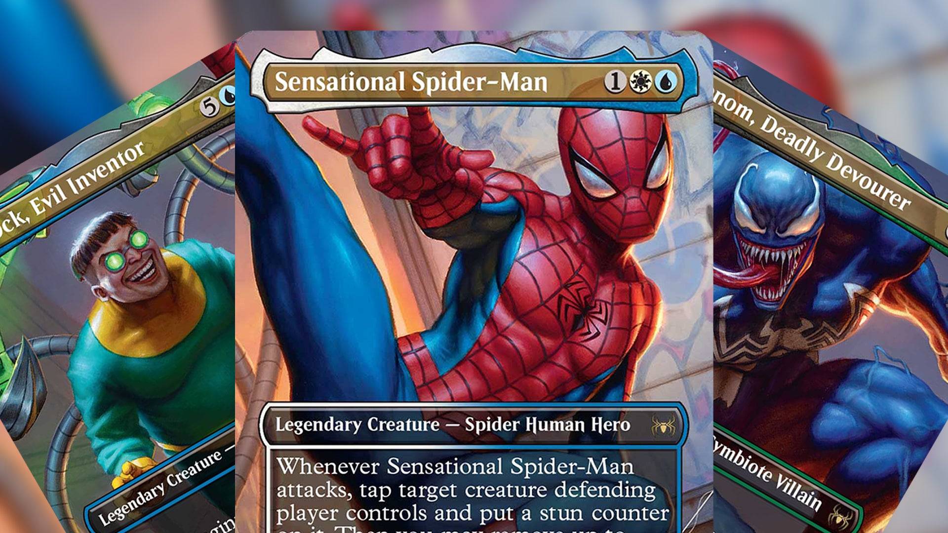スパイダーマンは魔法に入ります：ギャザリングユニバース