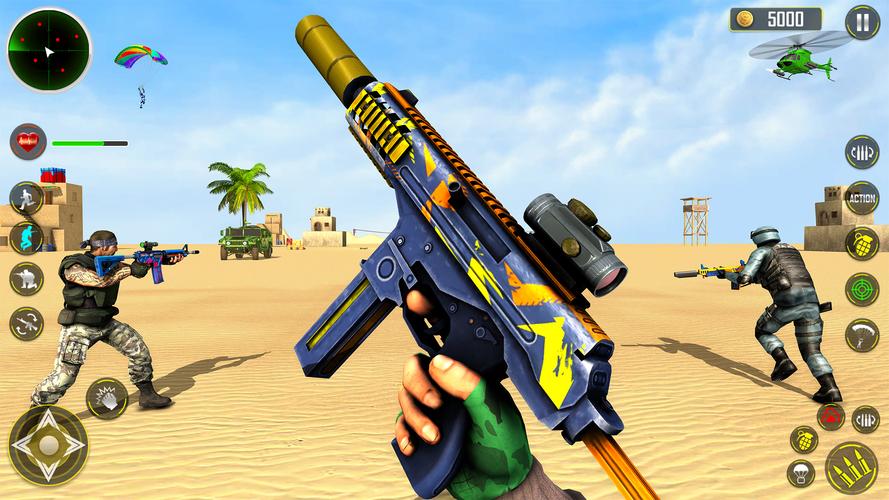 FPS Shooting game 3d gun game应用截图第3张