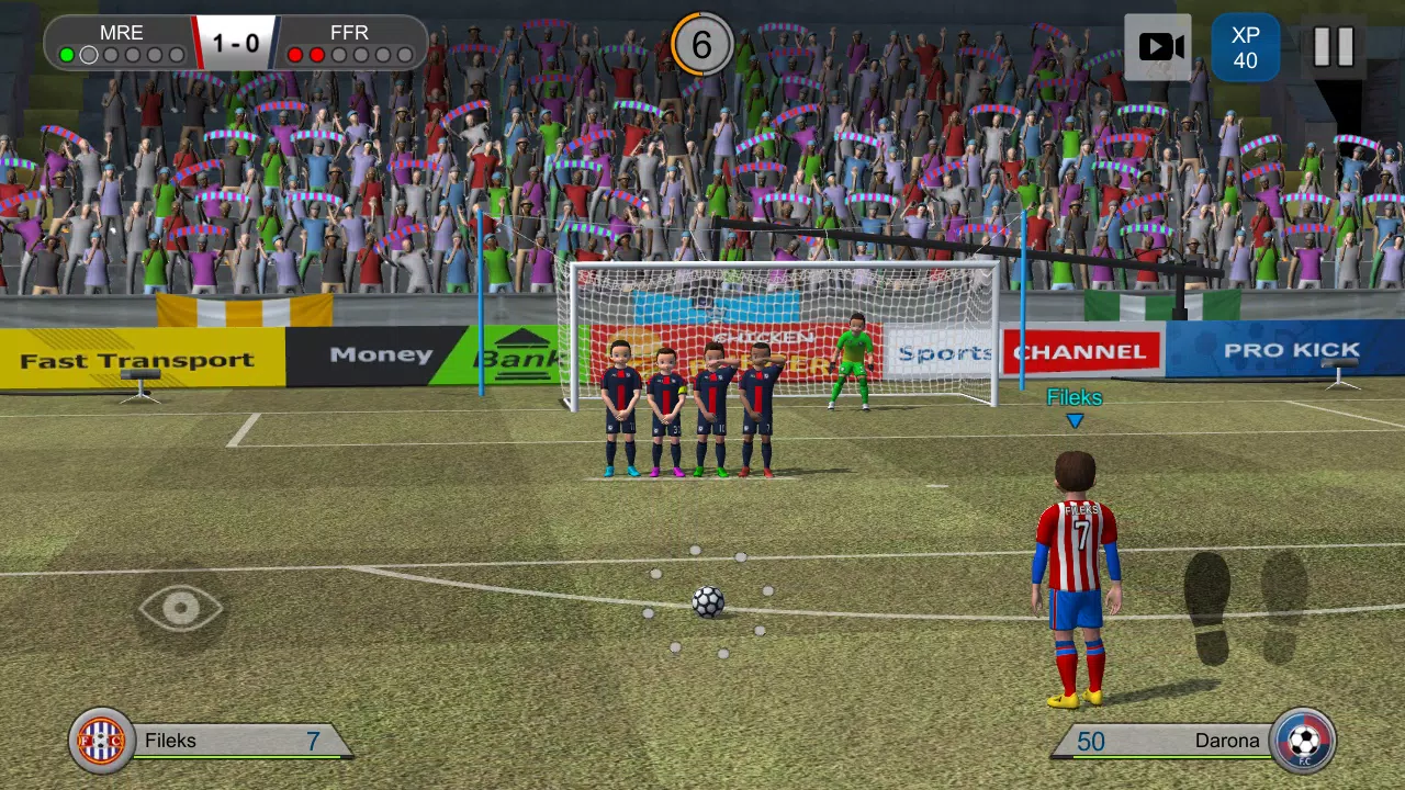 Pro Kick Soccer Captura de tela 1