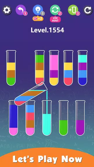 Water Sort Puzzle: Color Sort Captura de tela 0