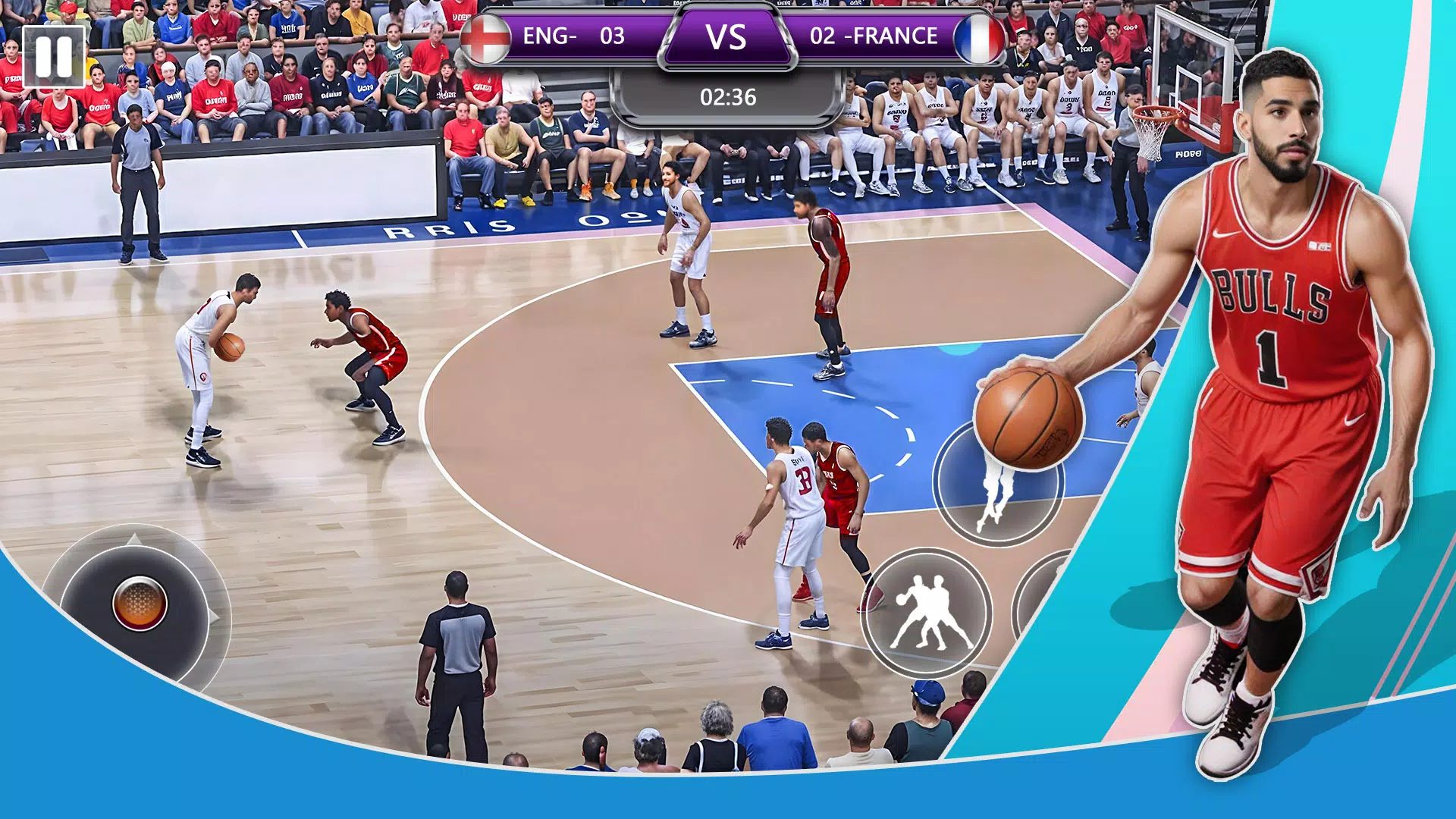 Basketball Hoop Offline Capture d'écran 0