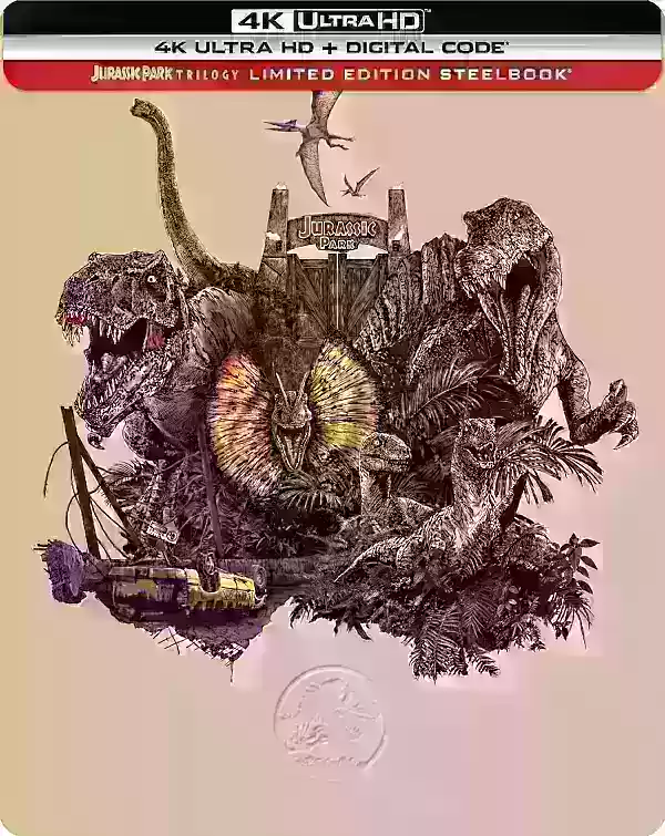 W przedsprzedaży teraz: dwa nowe trylogia parku jurajskiego 4K Steelbooks