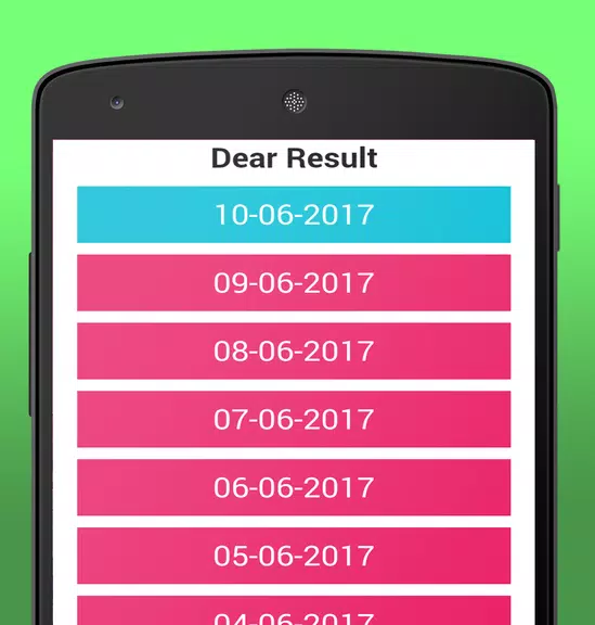 Sikkim State Lottery Results スクリーンショット 1