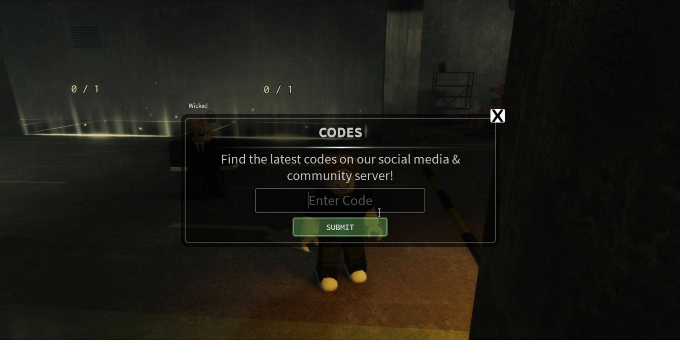 DRIVE Code Input Field