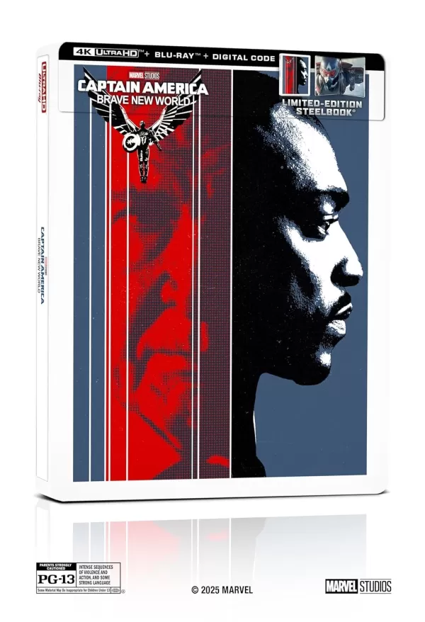 Captain America: Brave New World Now On 4K, Blu-ray preorder