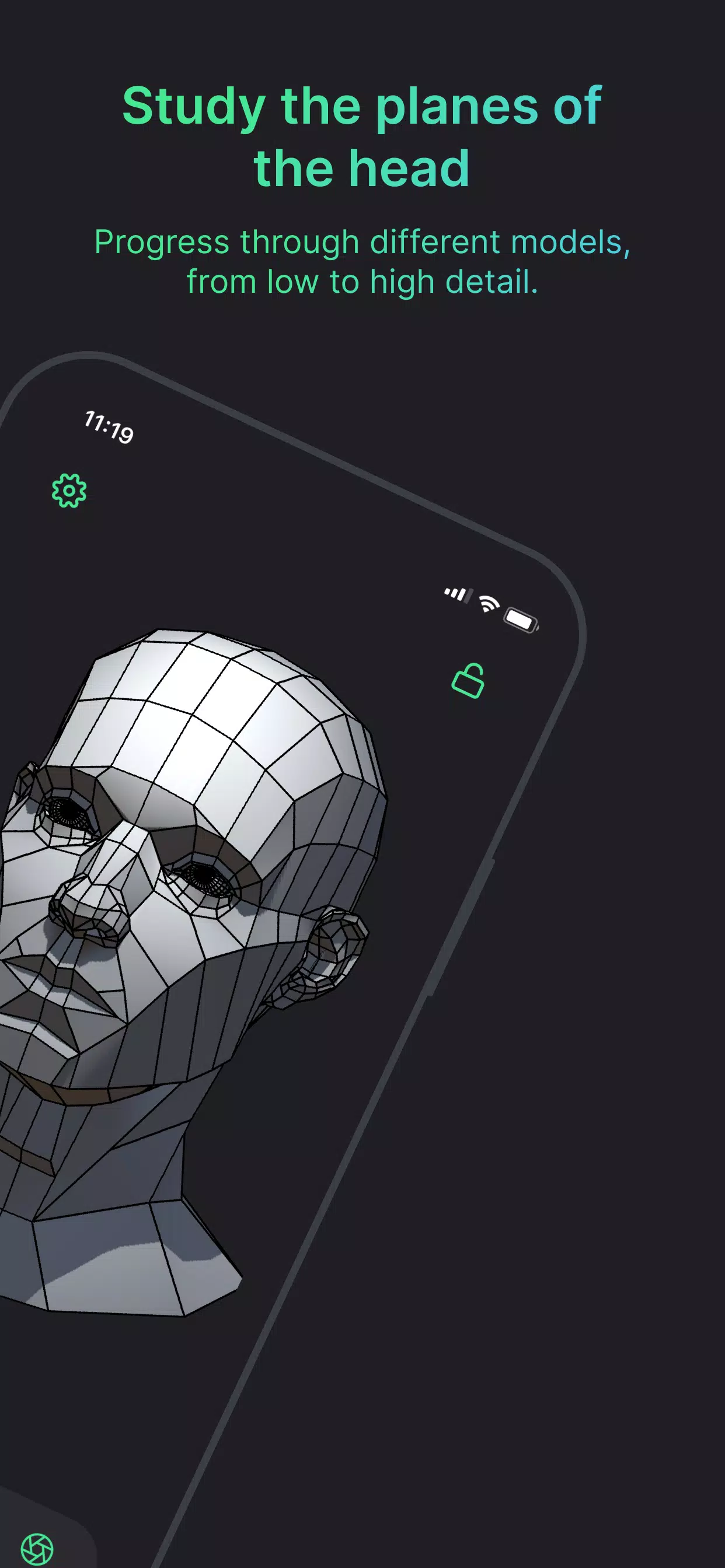 Head Model Studio Captura de pantalla 1