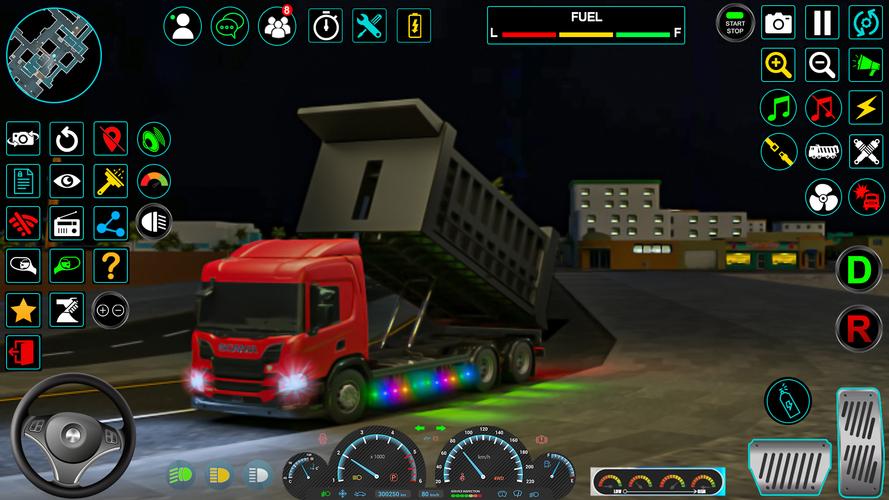 Car Transport Truck Driver 3D Скриншот 0