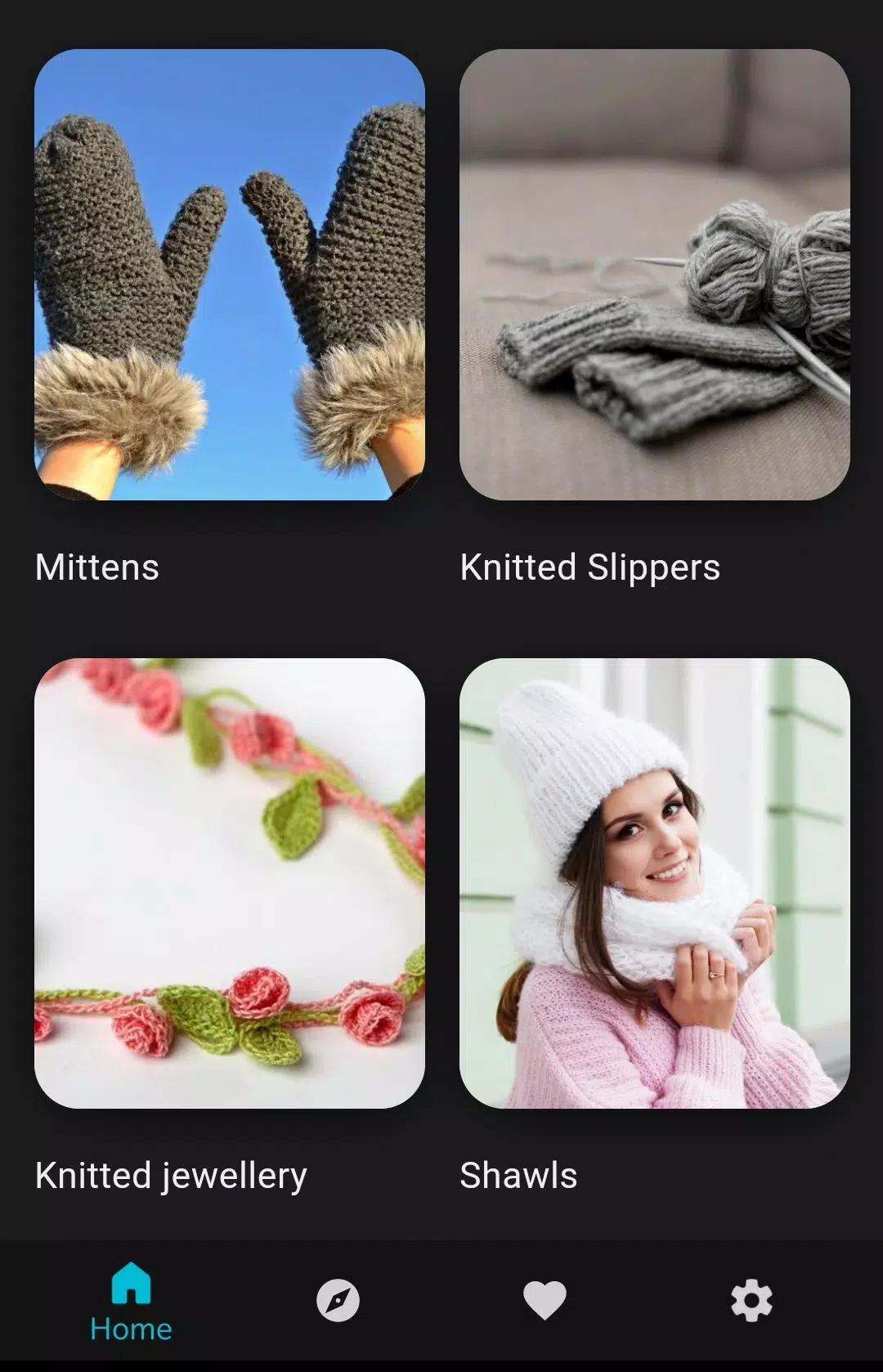 Learn Knitting and Crocheting 스크린샷 1