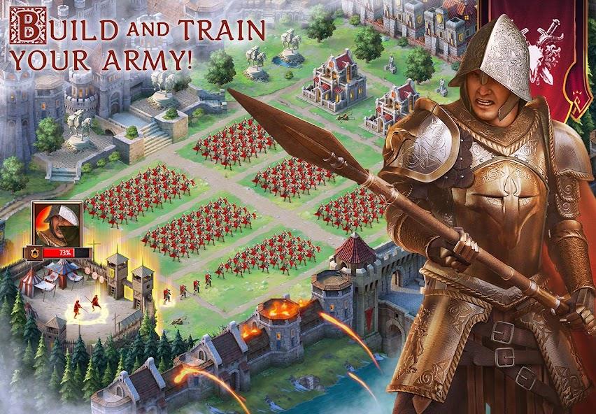 Throne: Kingdom at War Mod ภาพหน้าจอ 1