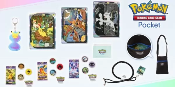 PokémonTCGPocket Merch現在在日本可用